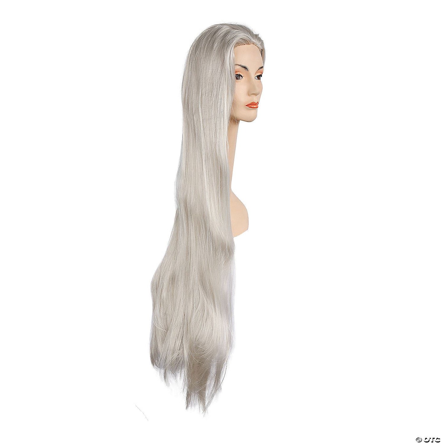 40" Long Straight 1448 Wig White 60