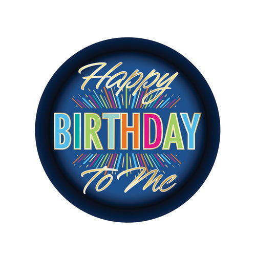 Beistle Happy Birthday To Me Button | Party Supply | Decoration