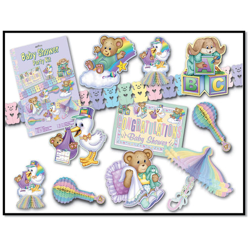 Beistle Cuddle-Time Party Kit - Baby Shower | Party Supply | Decoration