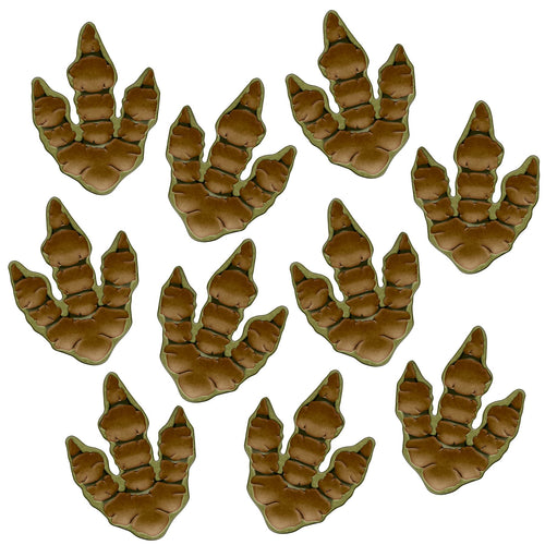 Beistle Dinosaur Tracks Peel 'N Place - Dinosaurs | Party Supply | Decoration