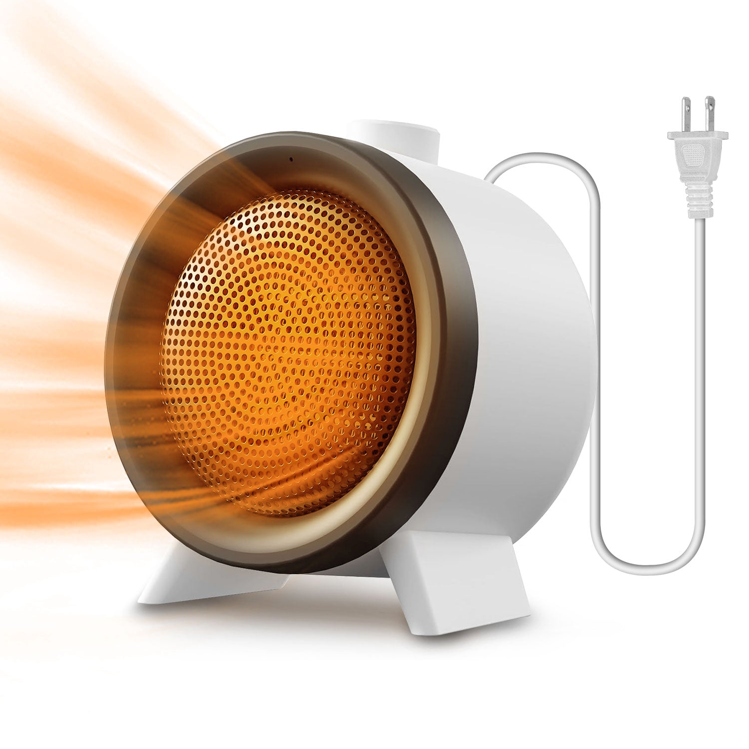 1000W Electric Space Heater Ceramic Heater Fan Heating Fan with 3 Modes 3S Fast