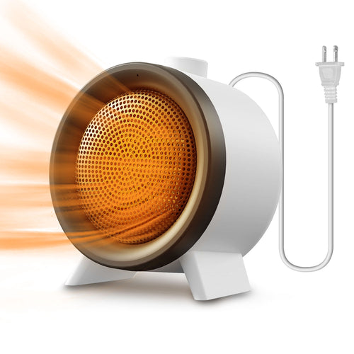 1000W Electric Space Heater Ceramic Heater Fan Heating Fan with 3 Modes 3S Fast