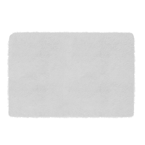 Fluffy Bedroom Rug 4’ x 2.6’ Anti-Skid Shaggy Area Rug Decorative Floor Car 3820
