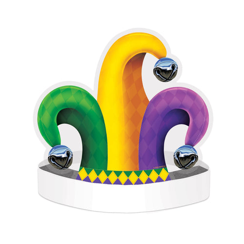 Beistle Jester Hat Headband - Mardi Gras | Party Supply | Decoration