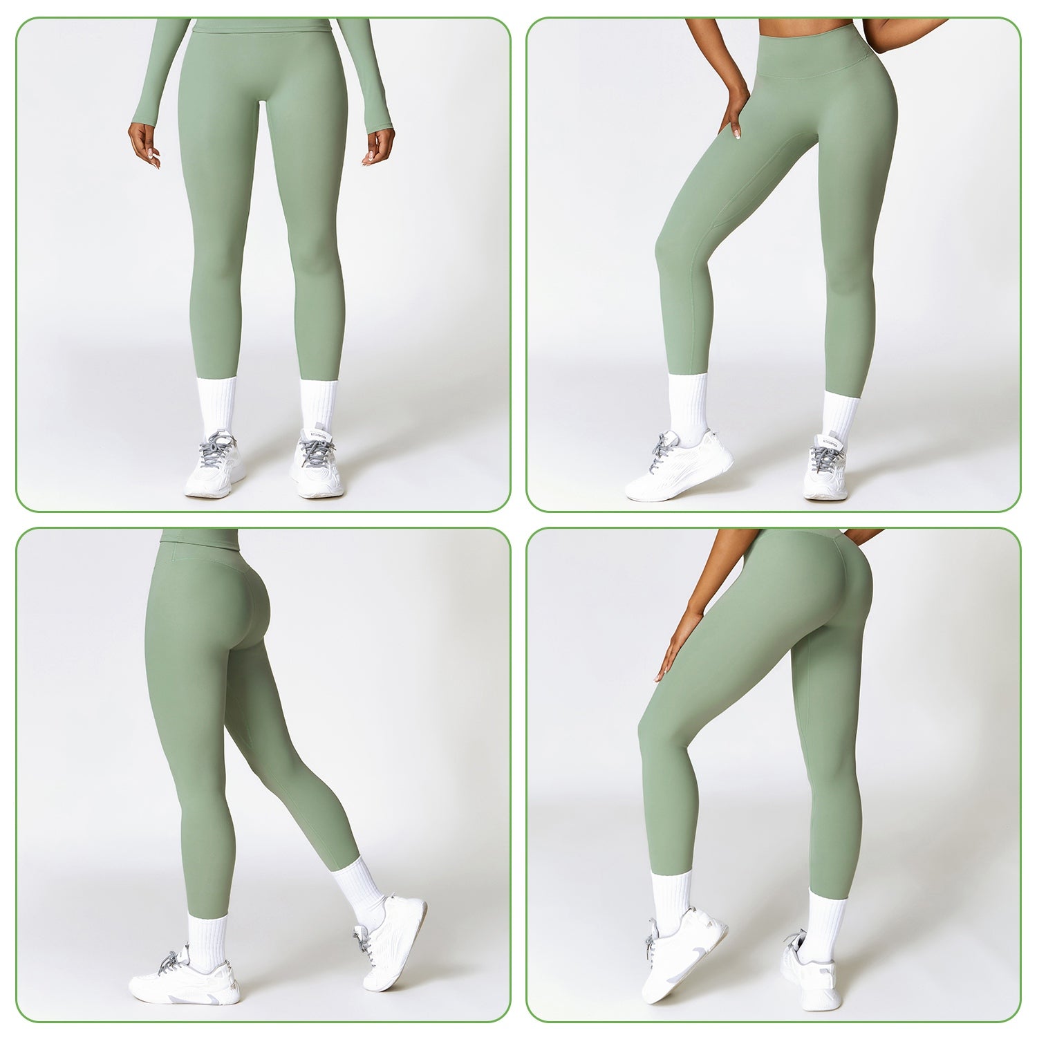 Women s High Waist Workout Leggings Tummy Control Compression Yoga Tight Pants