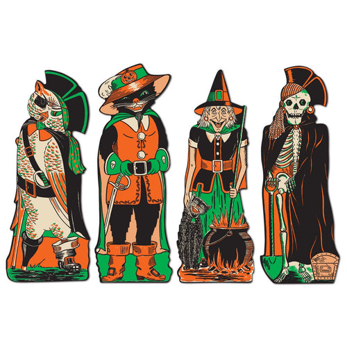 Beistle Fanci-Dress Cutouts - Halloween-Vintage | Party Supply | Decoration