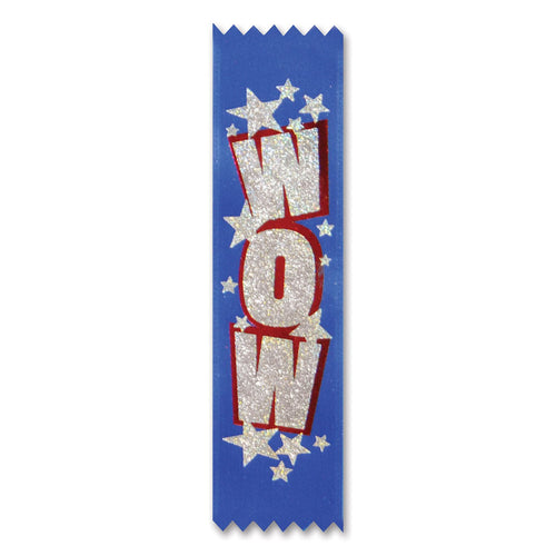 Beistle Wow Ribbons - Educational | Party Supply | Decoration | Favor | Award