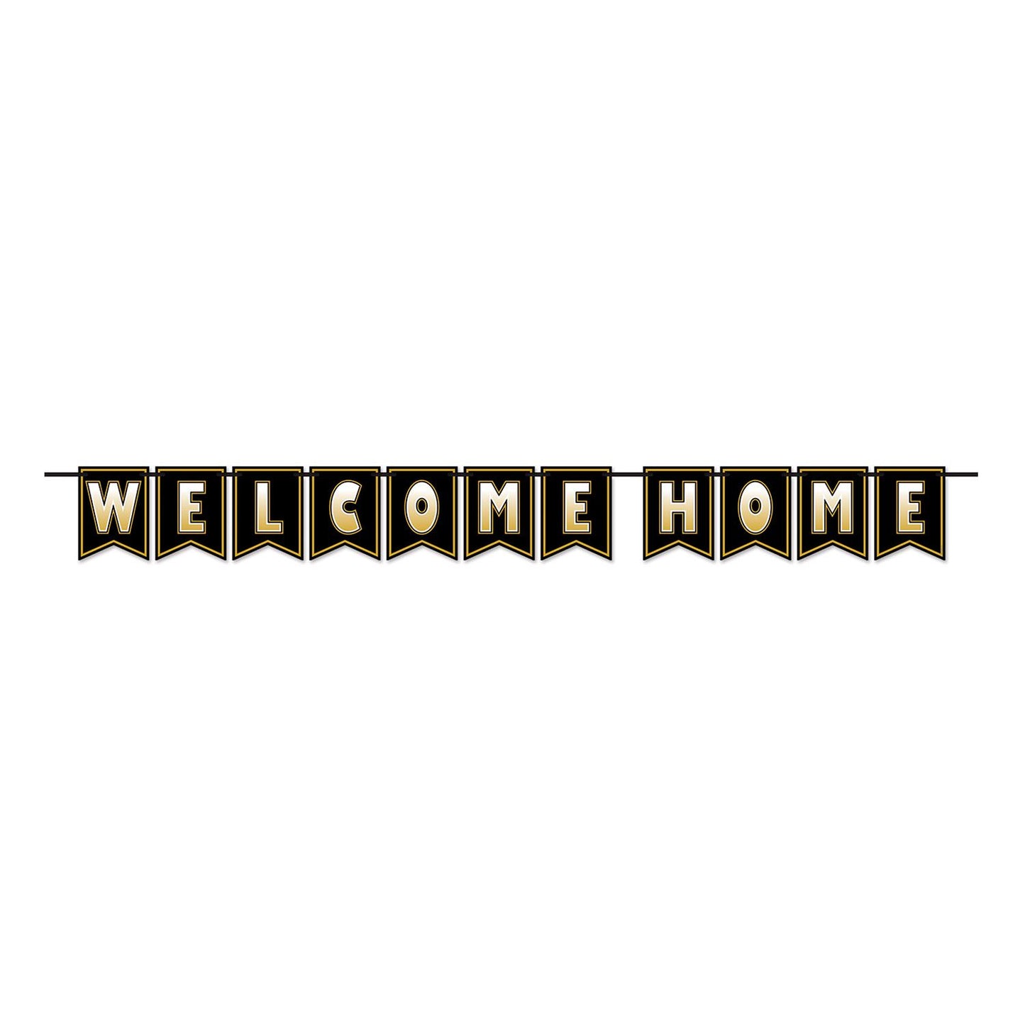 Beistle Welcome Home Streamer - General Occasion | Party Supply | Decoration