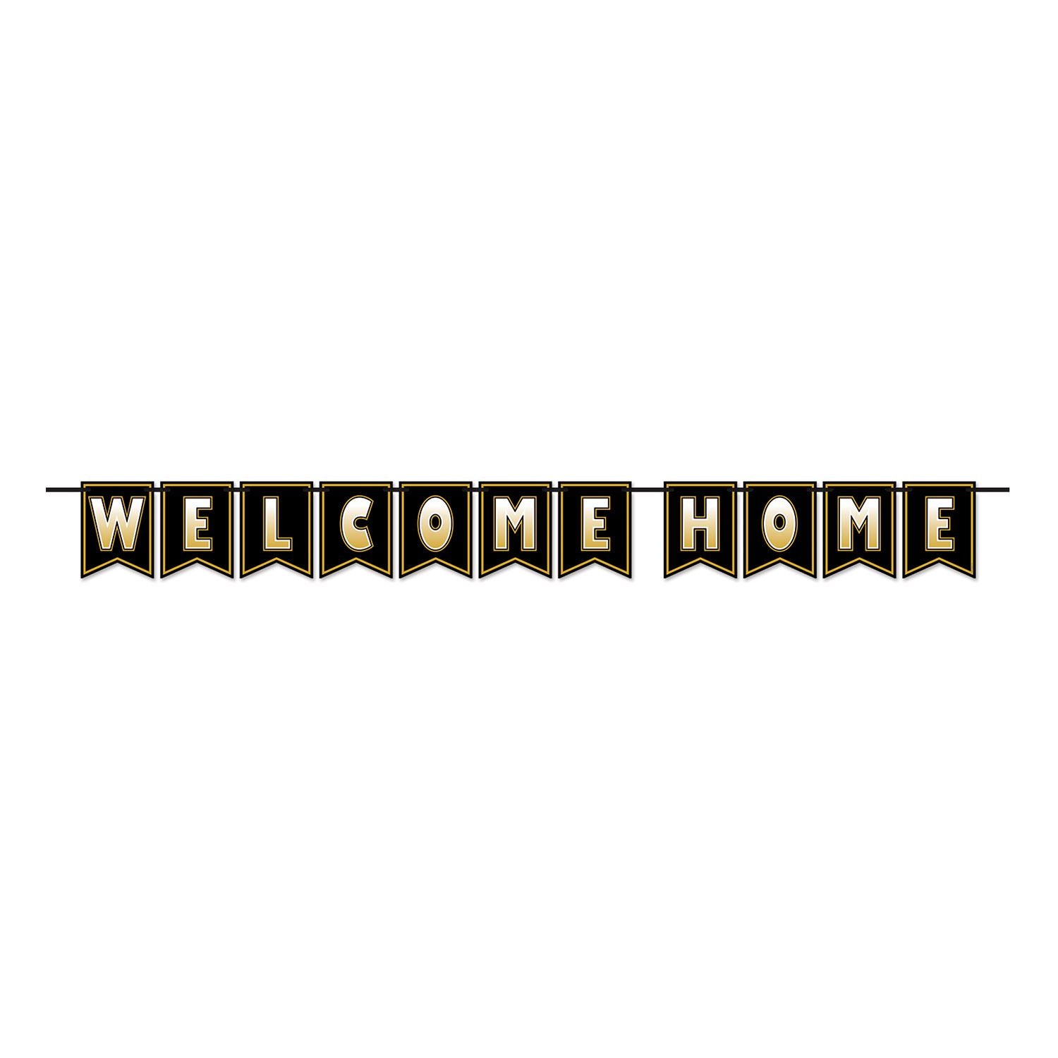 Beistle Welcome Home Streamer - General Occasion | Party Supply | Decoration