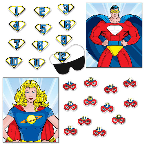 Beistle Hero Party Games - Heroes | Party Supply | Decoration