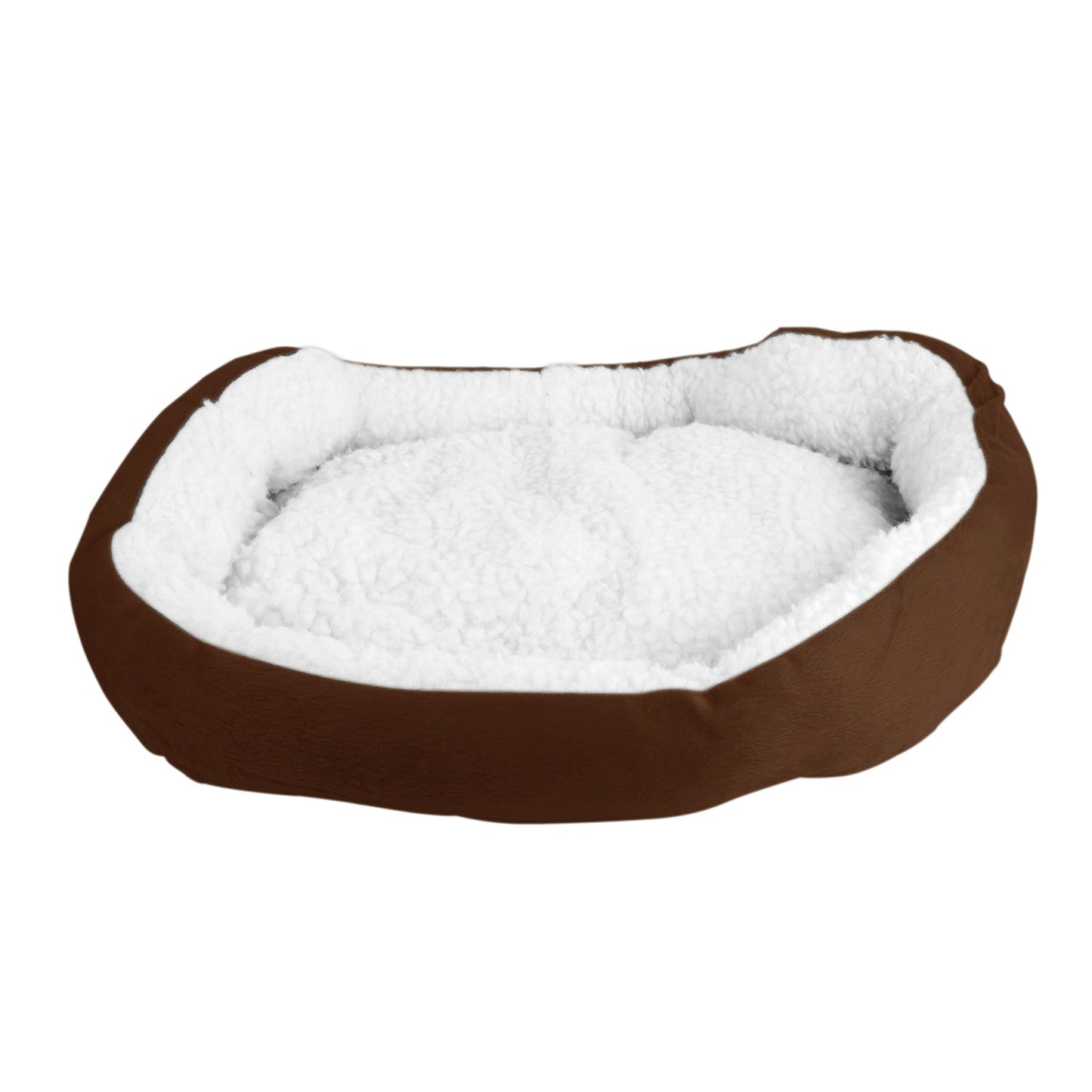 Pet Dog Bed Soft Warm Fleece Puppy Cat Bed Dog Cozy Nest Sofa Bed Cushion F 2076