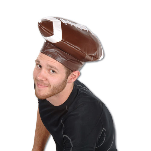 Beistle Vinyl Football Hat | Party Supply | Decoration