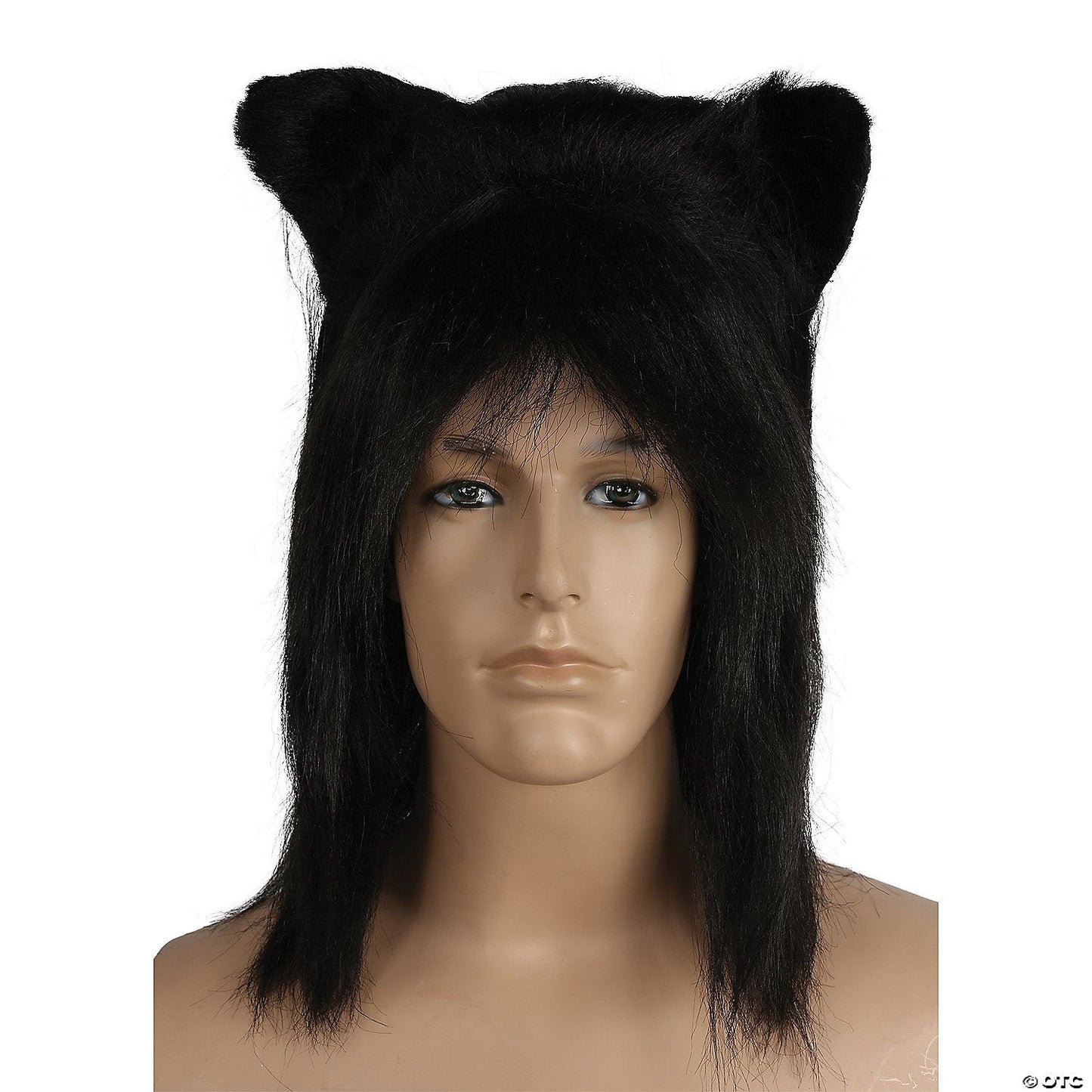 Mens Black Japanese Beast Wig