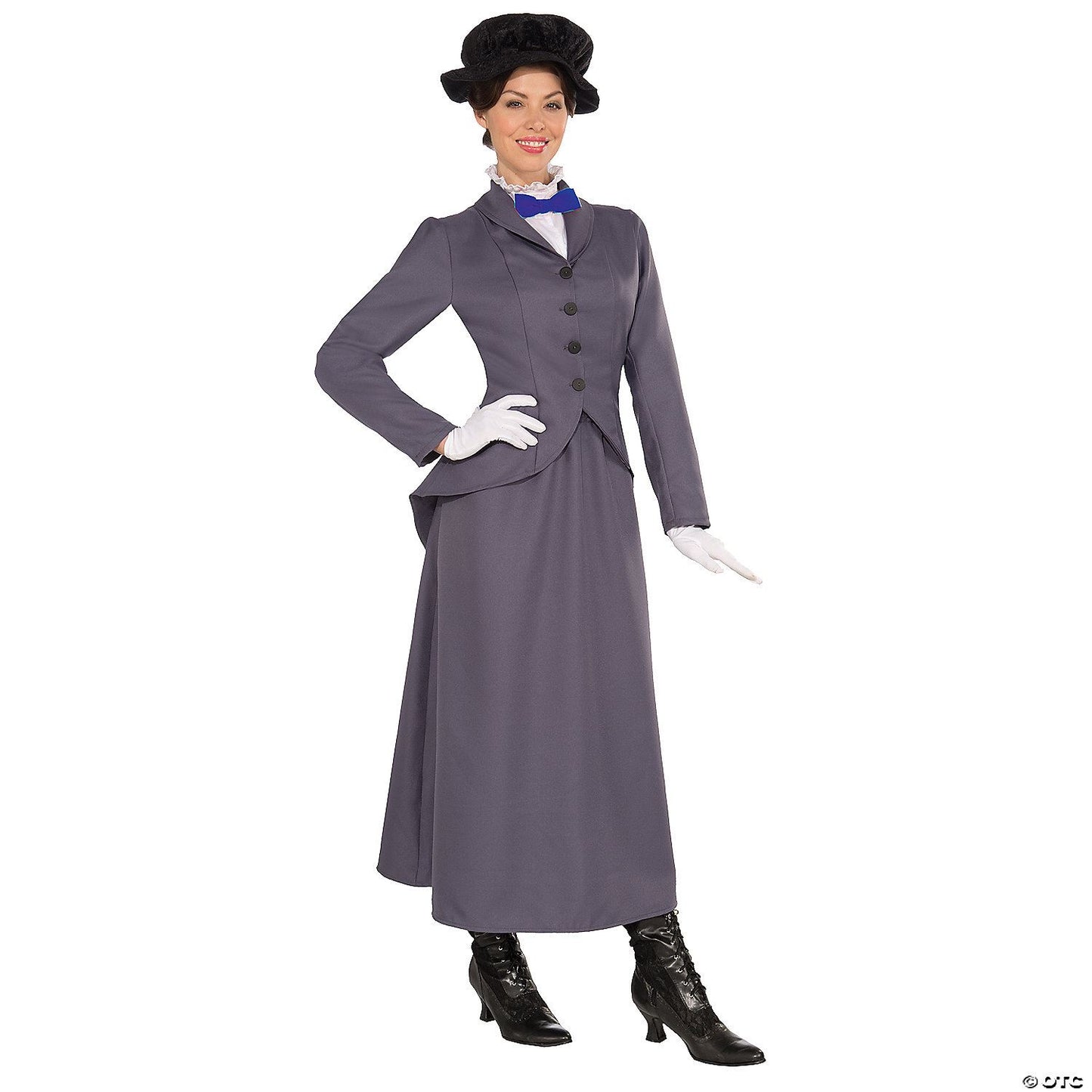 Womens English Nanny Costume
