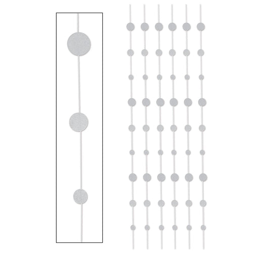 Glittered Dot Stringers