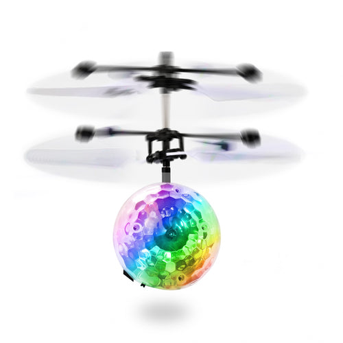 RC Flying Balls Electric Infrared Induction Drone Helicopter Ball LED Light