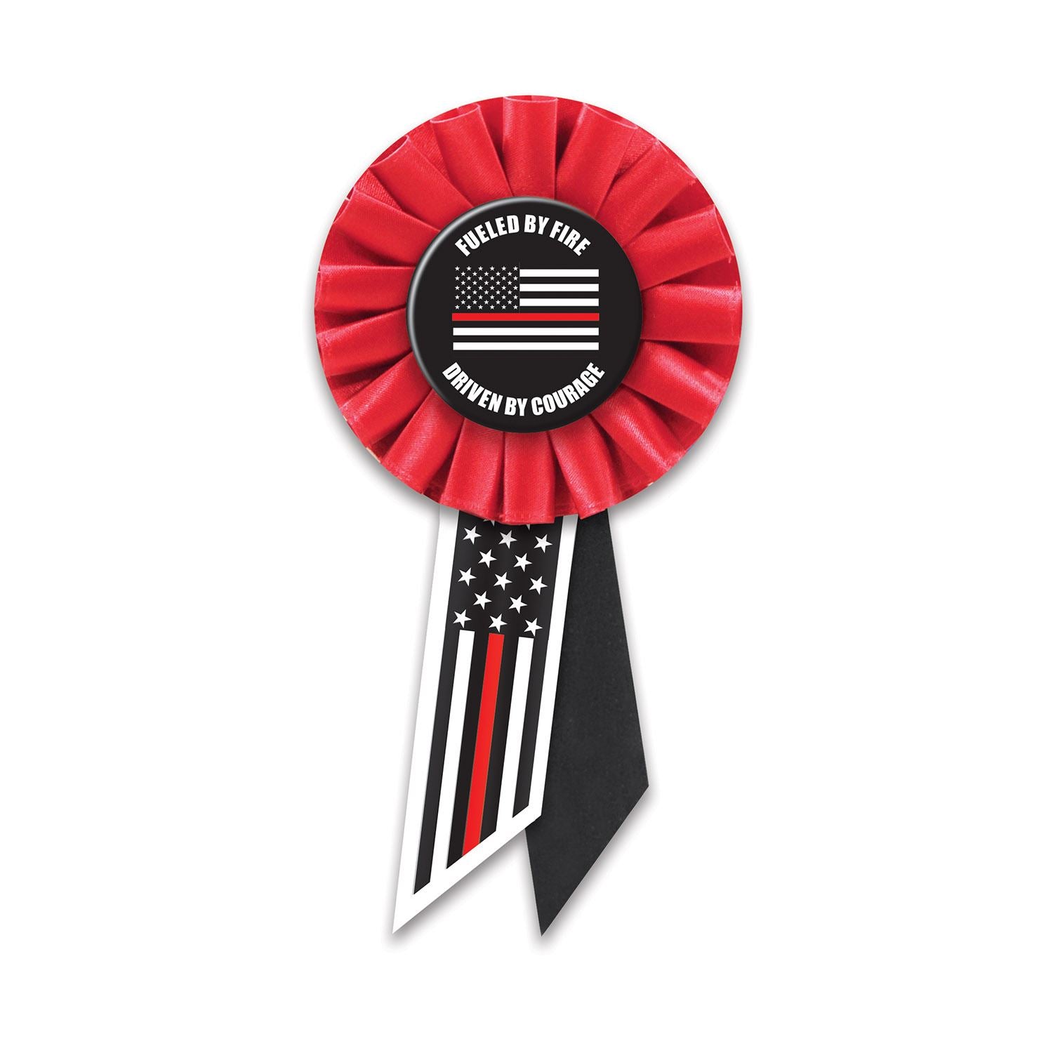 Beistle Driven By Courage Rosette - Patriotic | Party Supply | Decoration