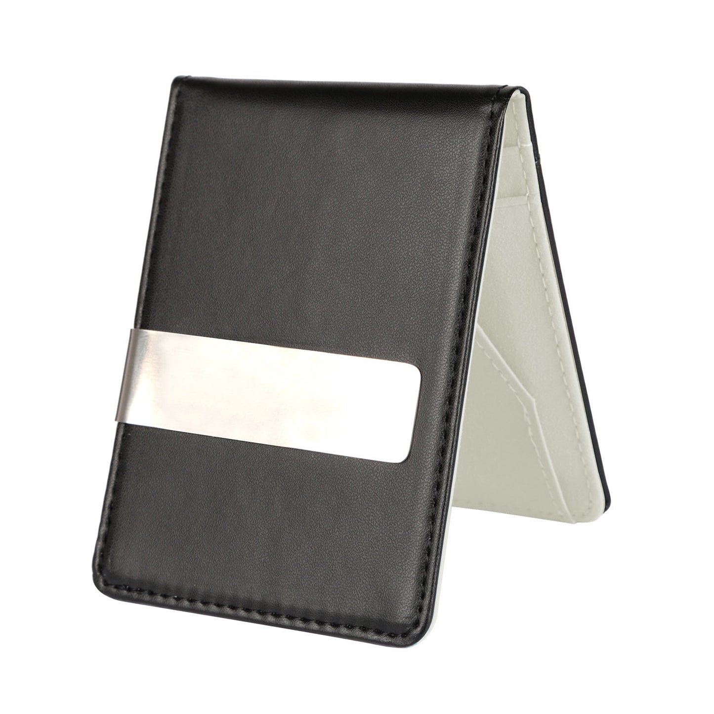 Unisex PU Leather Wallet RFID Blocking Slim Bifold Credit Card Holder with