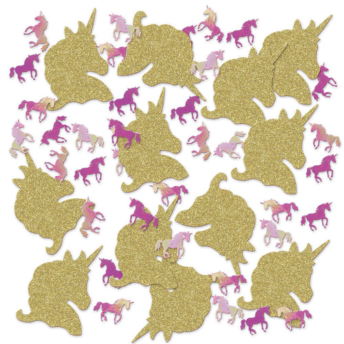 Beistle Unicorn Deluxe Sparkle Confetti | Party Supply | Decoration