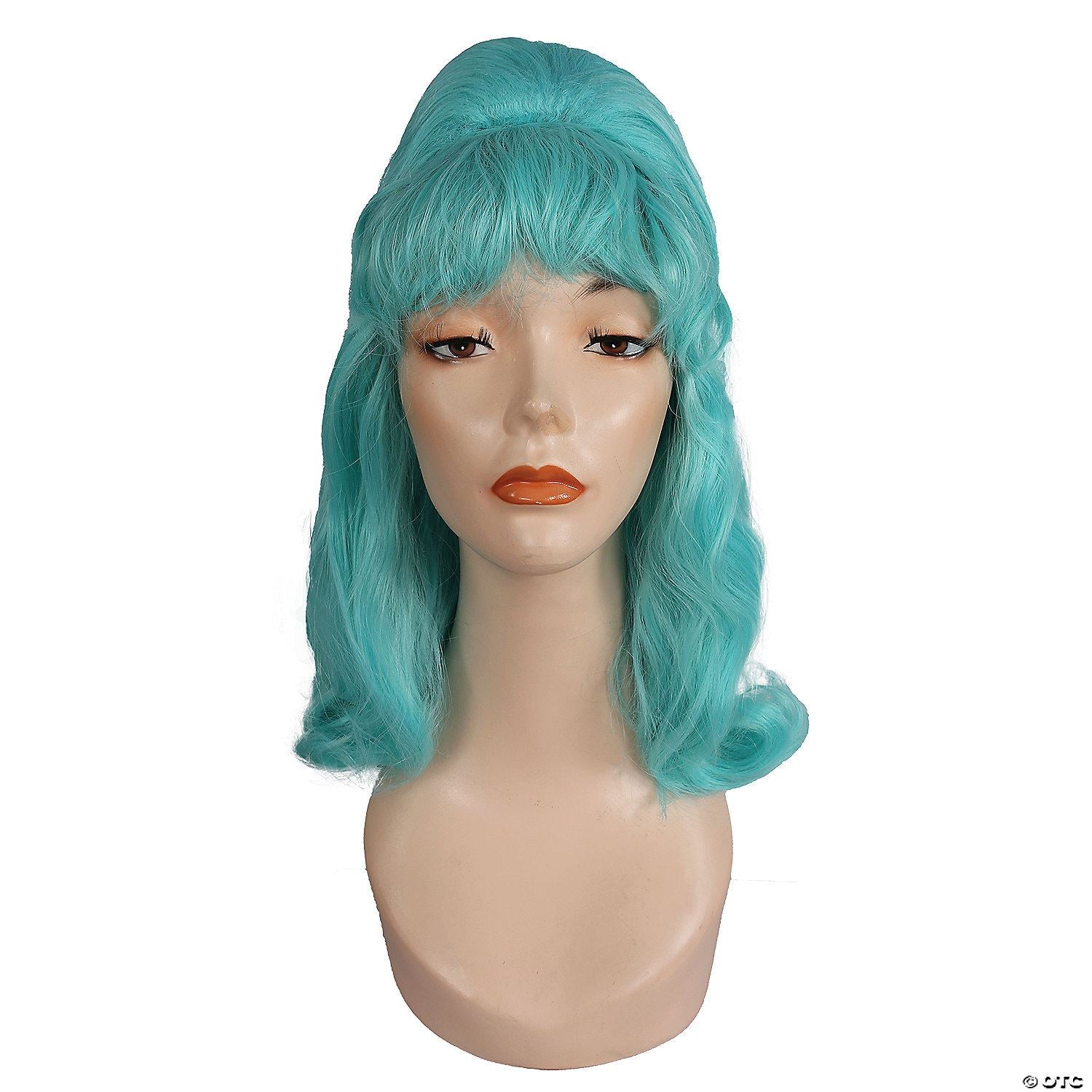 Womens Beehive Pageboy Wig | Turquoise