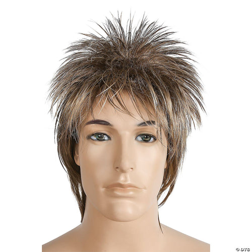 Mens Frosted Rod Wig