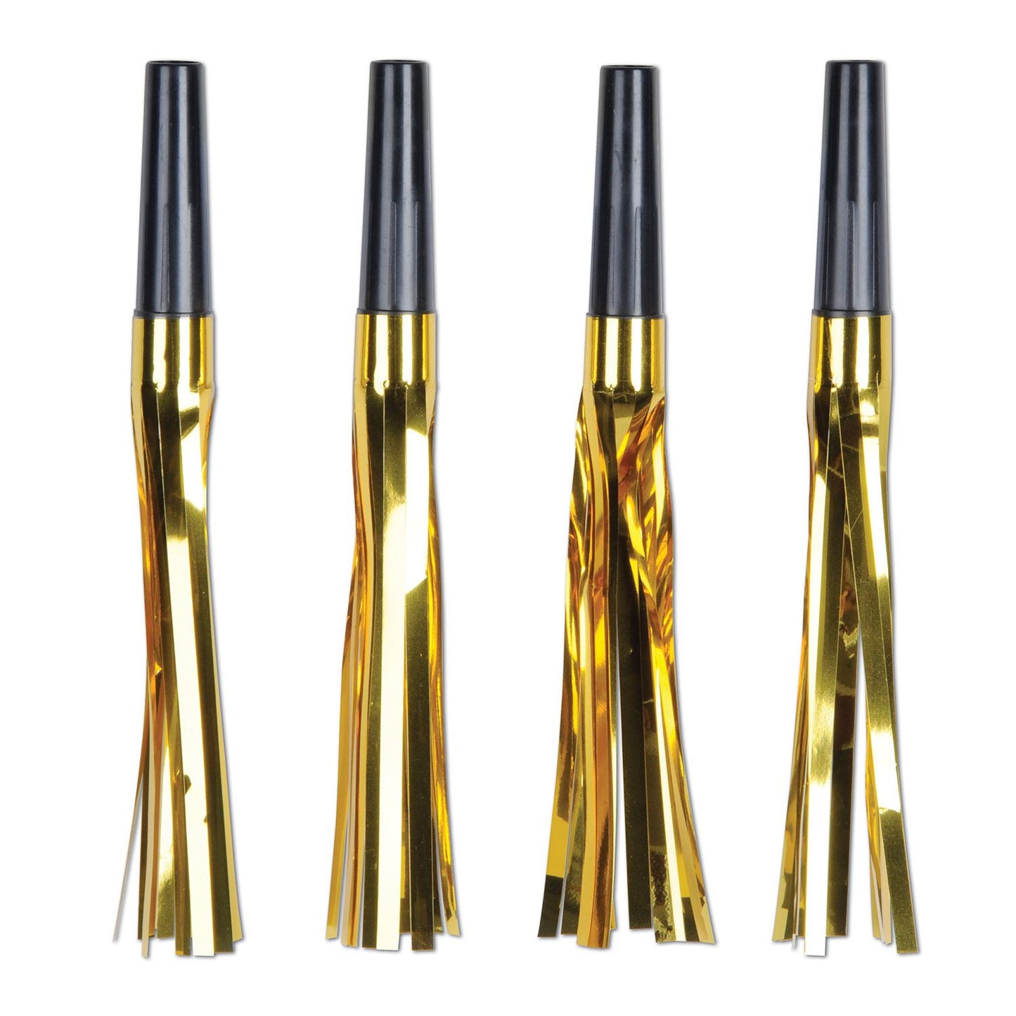 Beistle Black and Gold Metallic Squawkers - General Occasion | Party Supply