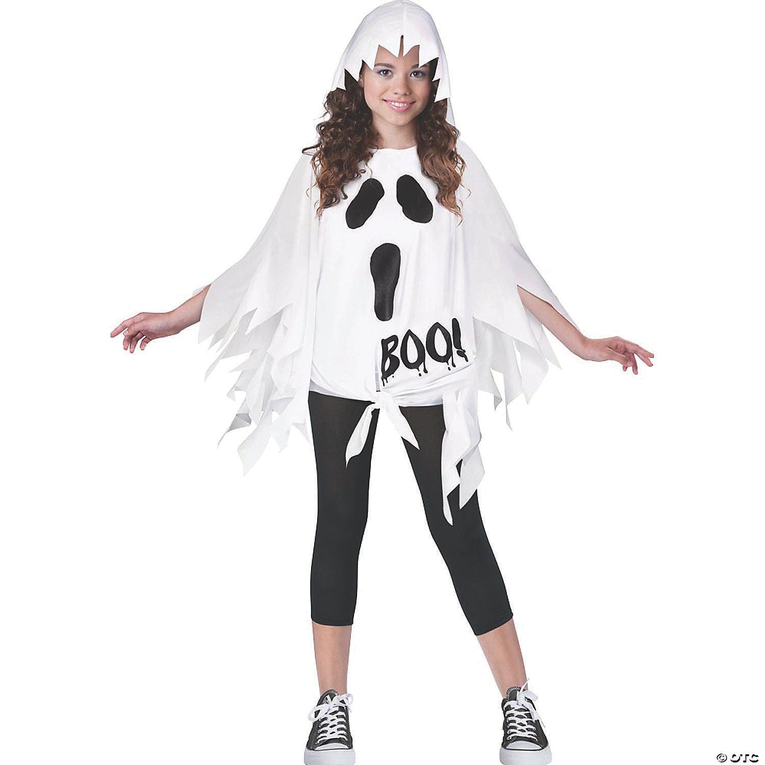 Kids Ghost Poncho | Halloween Decoration