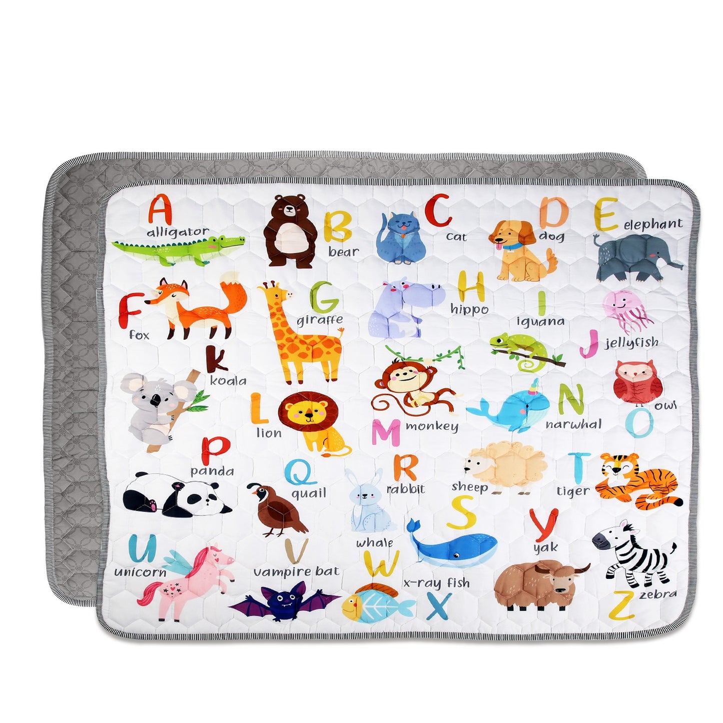 71x59IN Baby Play Mat Non-Slip Baby Crawling Mat Foldable Playpen Mat Machine