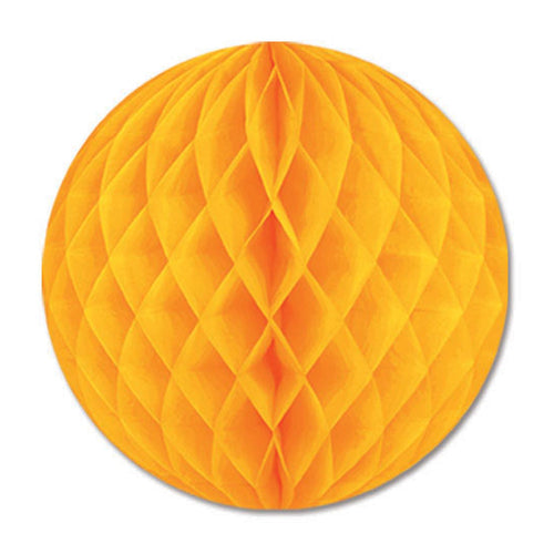Beistle Golden Yellow Art-Tissue Ball - General Occasion | Party Supply