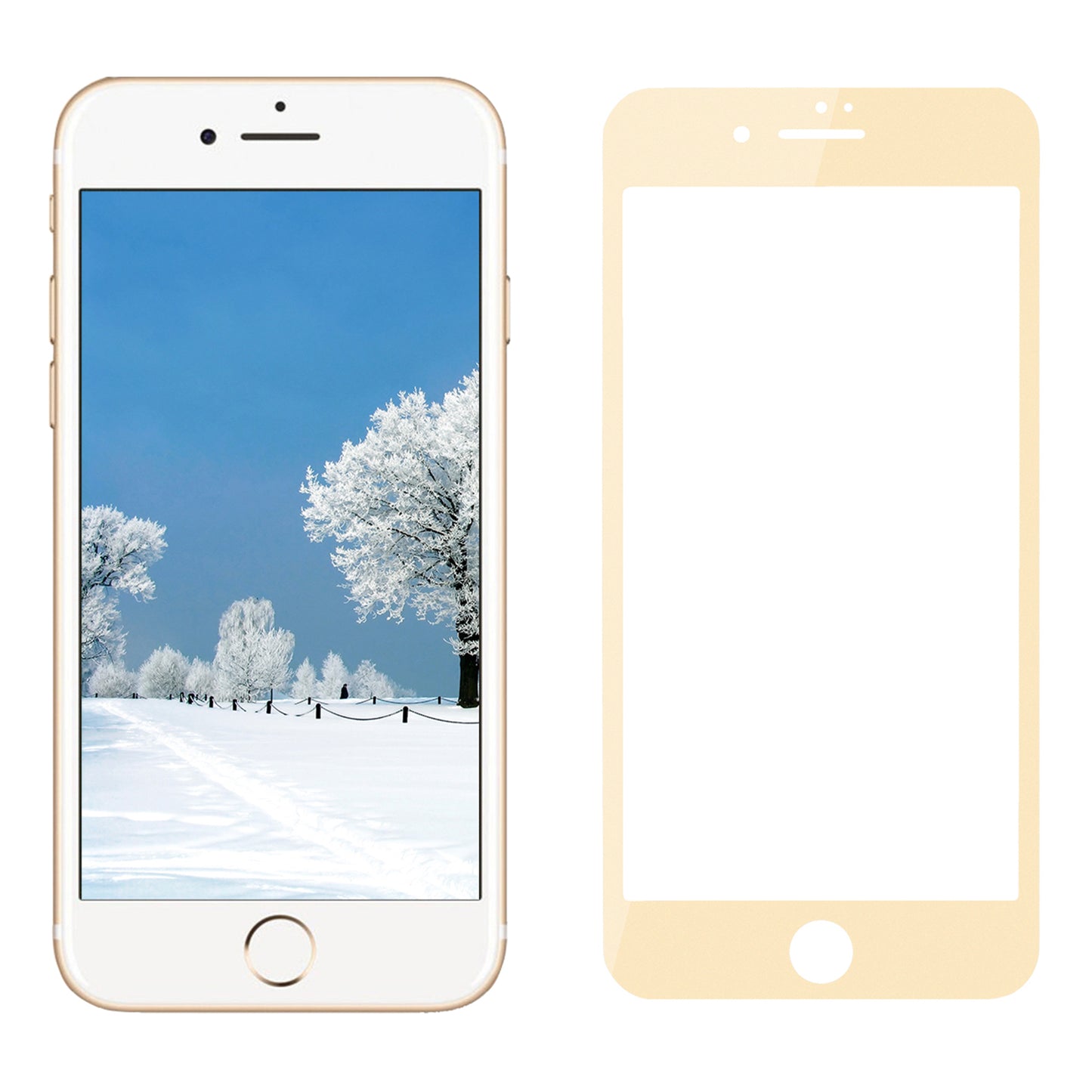 3D Curved Tempered Glass Full Cover Screen Protector for Apple iPhone 7 Plu 1167