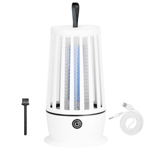 Rechargeable Mosquito Killer Lamp Bug Zapper with Night Light Strap Mosquit 8746
