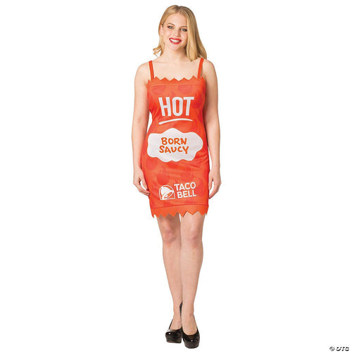 Womens Taco Bell Hot Sauce Costume - Small/Medium