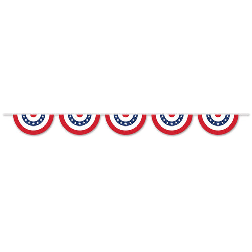 Beistle Patriotic Bunting Banner | Party Supply | Decoration