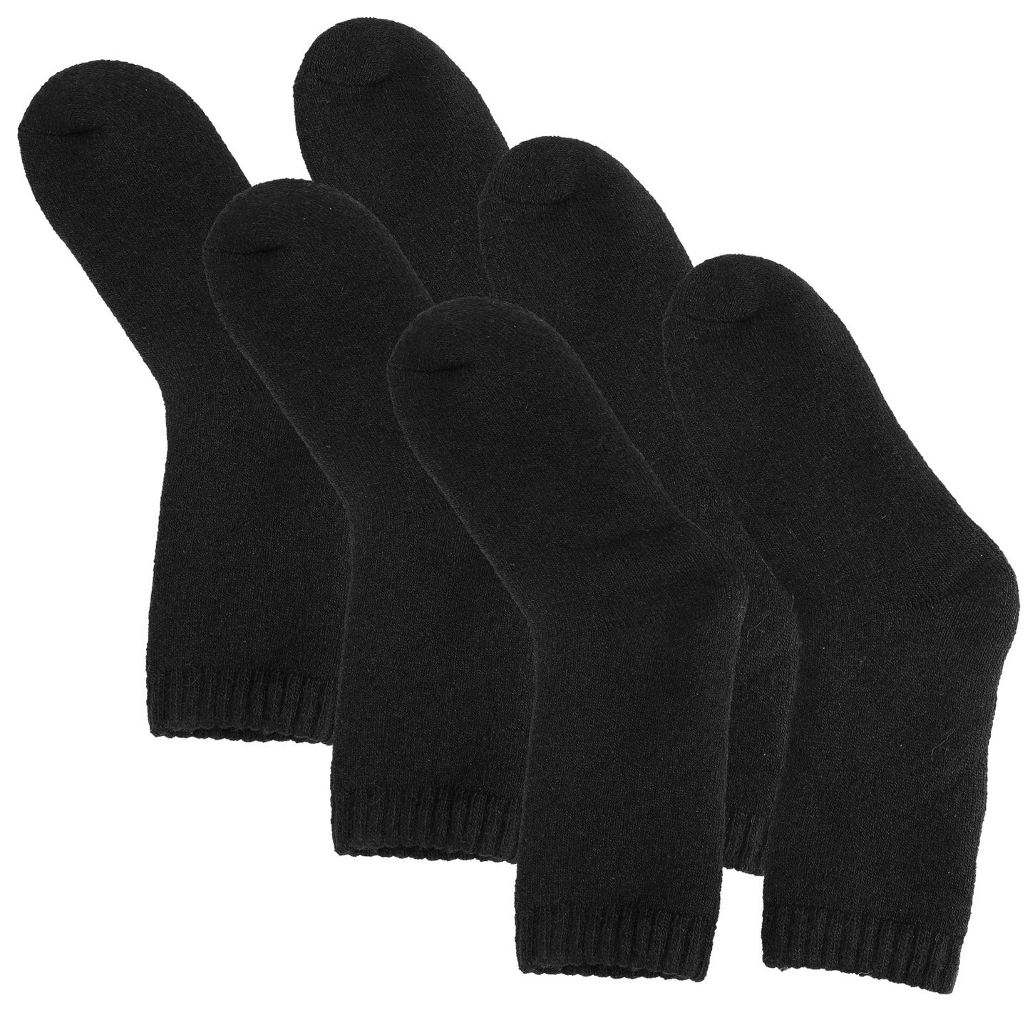 3 Pairs Men Warm Wool Socks Soft Cozy Winter Thermal Socks For Men Thick
