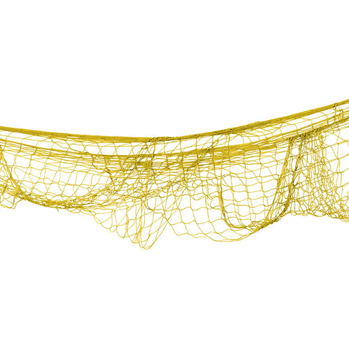 Beistle Yellow Fish Netting - Luau | Party Supply | Decoration
