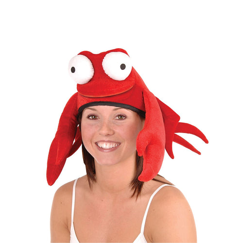 Beistle Plush Crab Hat - Luau | Party Supply | Decoration