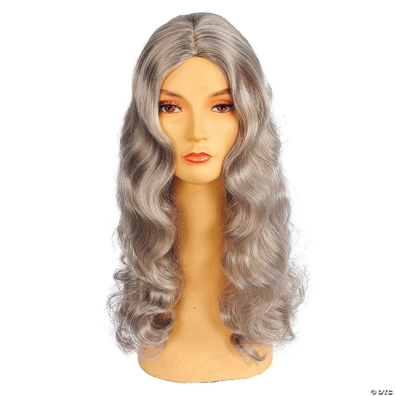 Womens 30" Bargain Wig | Brown/Gray