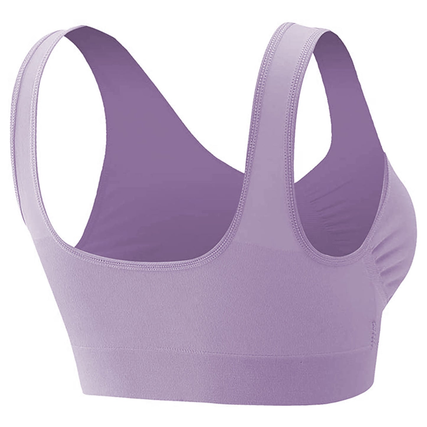 3 Pack Sport Bras For Women Seamless Wire-free Bra Light Support Tank Tops For