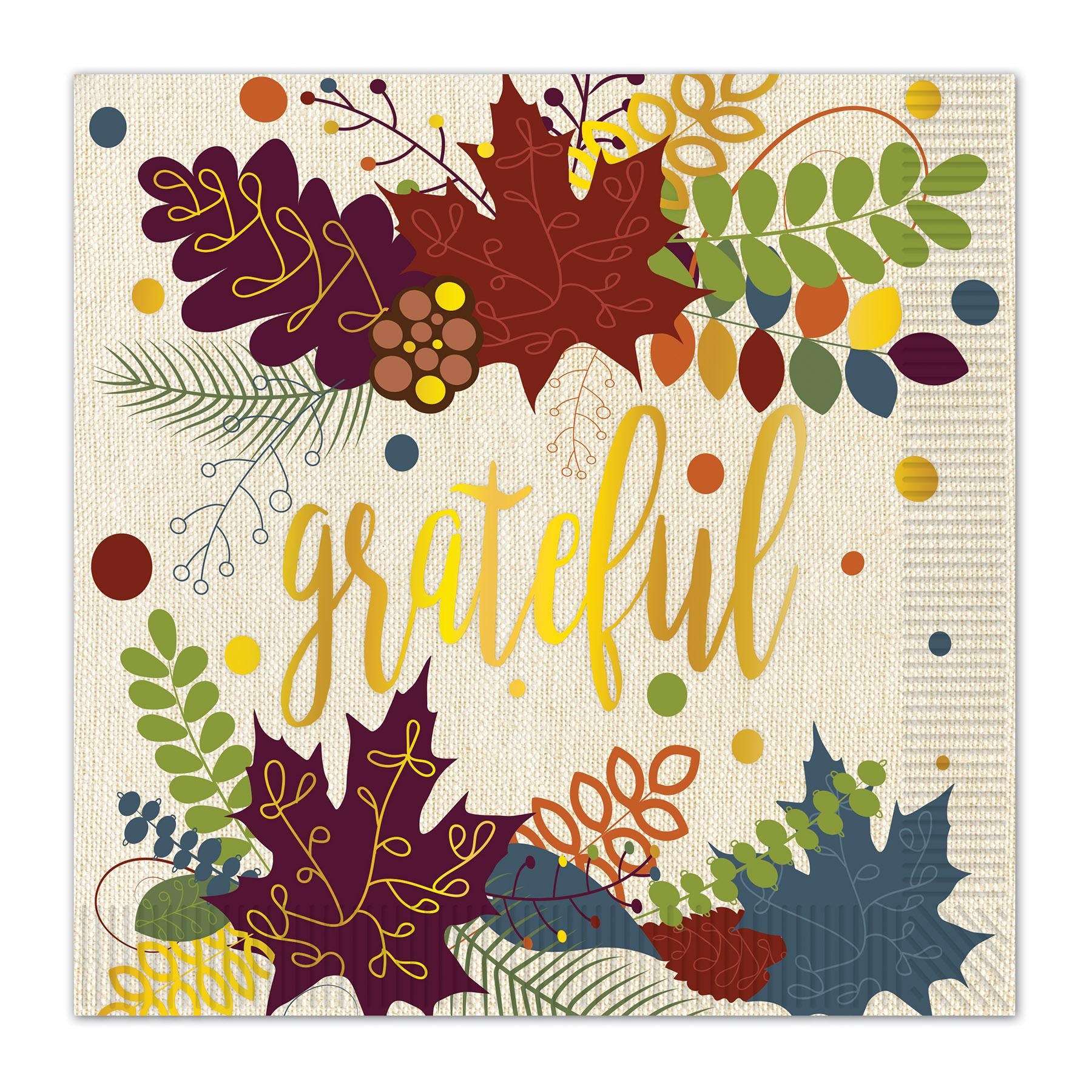 Beistle Friendsgiving Luncheon Napkins - Thanksgiving/Fall | Party Supply