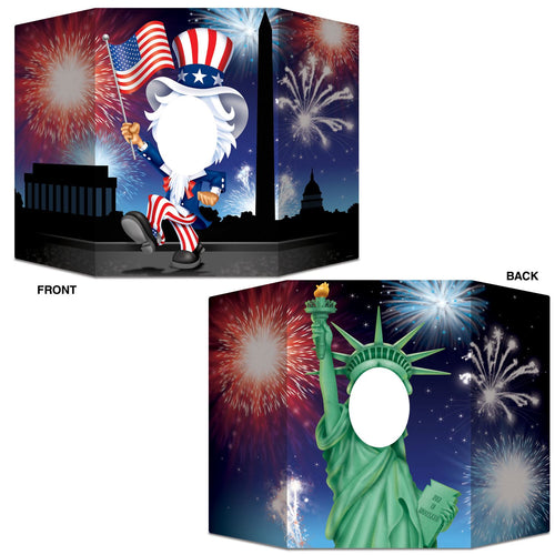 Beistle Patriotic Photo Prop | Party Supply | Decoration