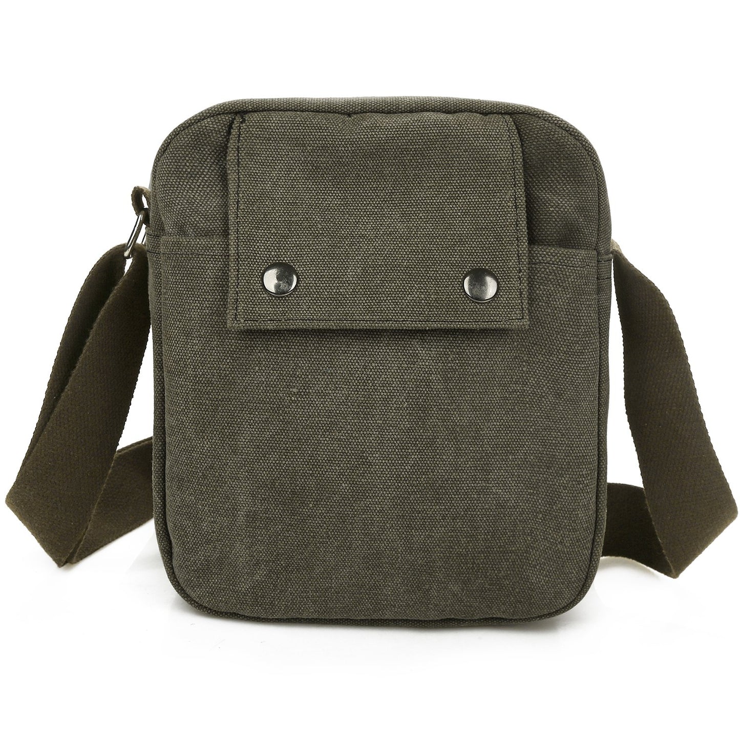 Unisex Crossbody Bags Canvas Phone Tablet PC Shoulder Bag Credit Card Key