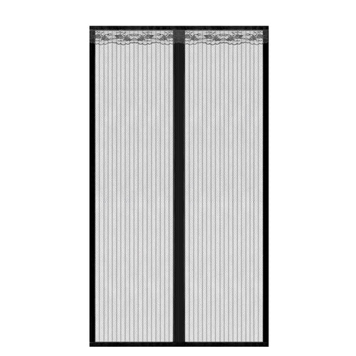 Magnetic Mesh Curtain Hands-free Fly Mesh Door Curtain 39x82” Self-adhesive