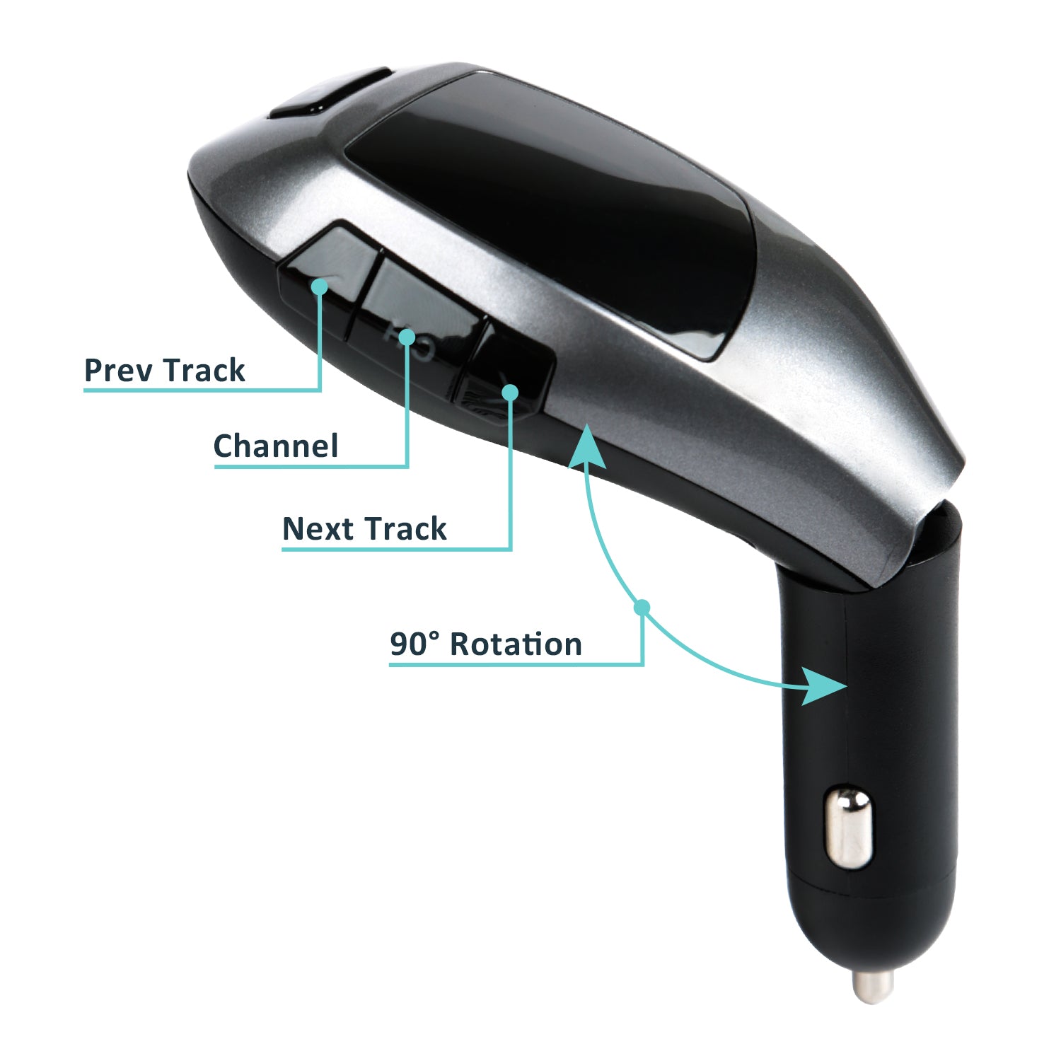Car FM Wireless Transmitter USB Charge Hands-free Call MP3 Player Supports U