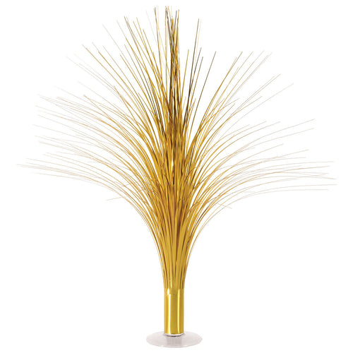 Beistle Metallic Spray Centerpiece - Gold - General Occasion | Party Supply
