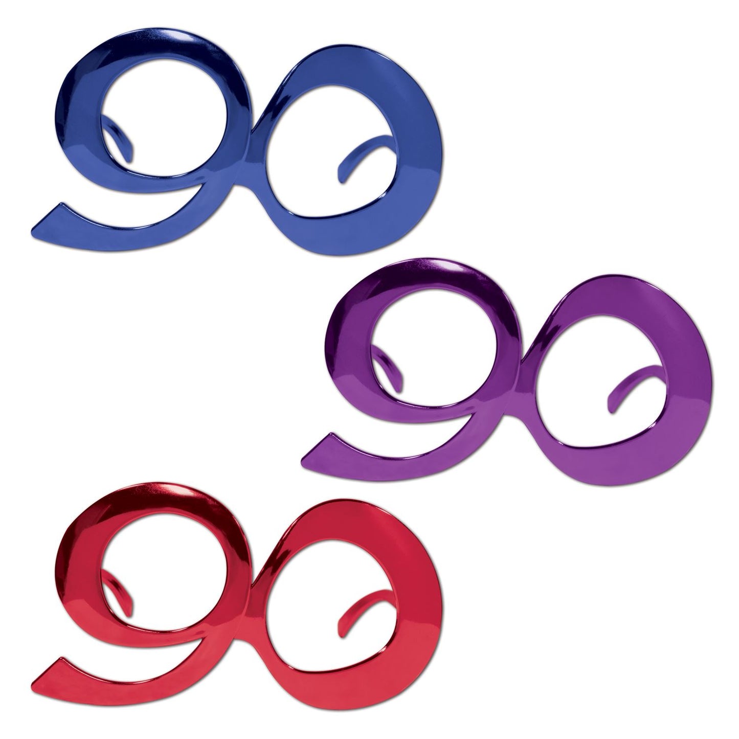 Beistle 90th Fanci-Frames - Birthday-Age Specific | Party Supply | Decoration