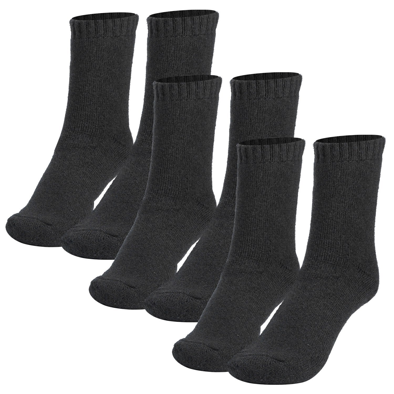 3 Pairs Men Warm Wool Socks Soft Cozy Winter Thermal Socks For Men Thick