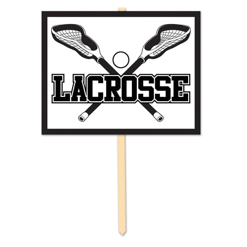 Beistle Lacrosse Yard Sign - Sports | Party Supply | Decoration