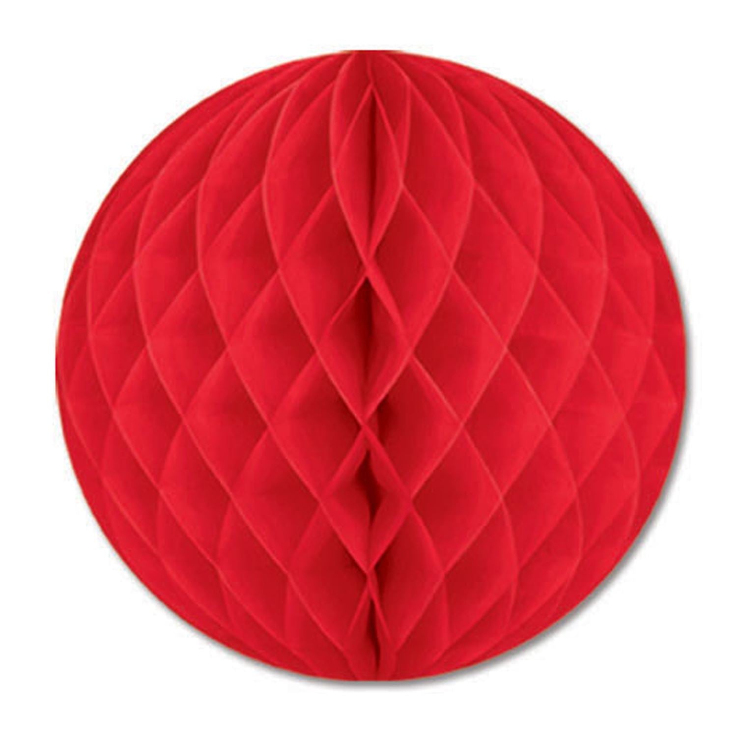 Beistle Red Art-Tissue Ball - General Occasion | Party Supply | Decoration