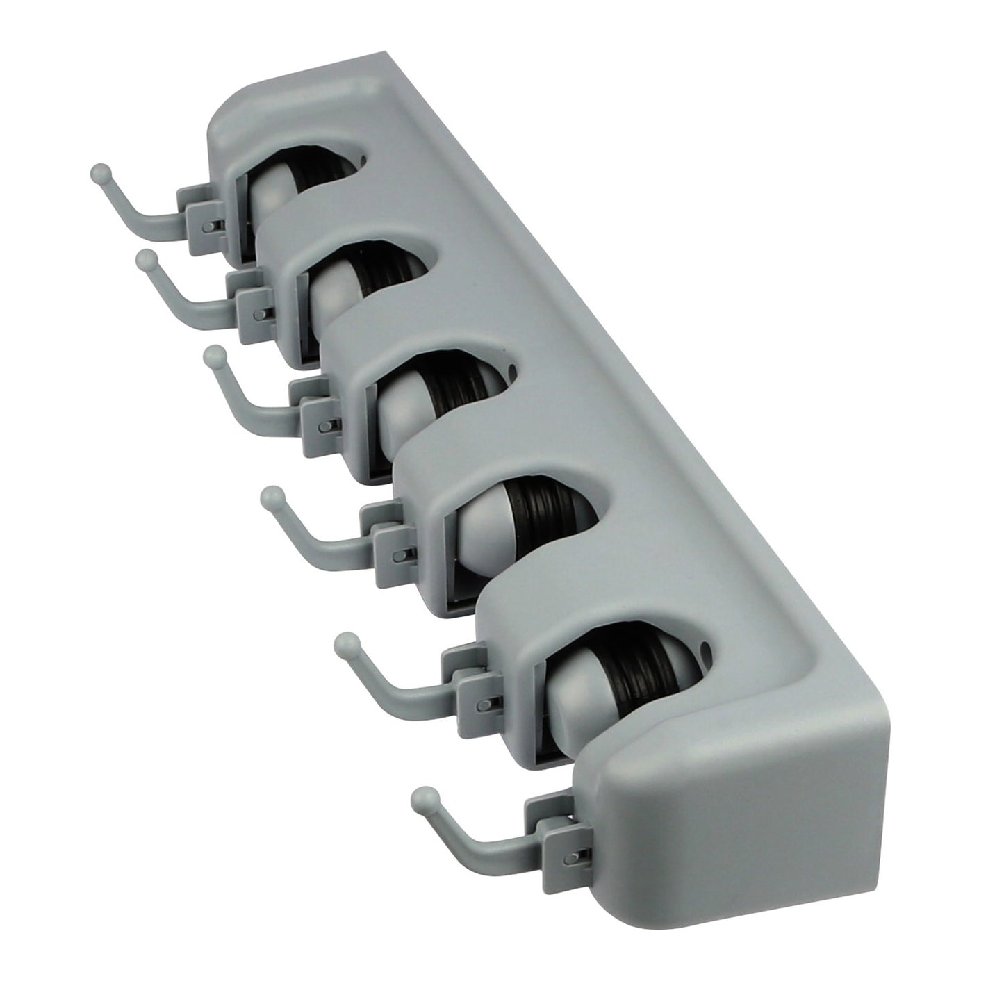 Mop Holder Wall Mount Mop Broom Holder Mop Hanger Organizer Storage Rack w/