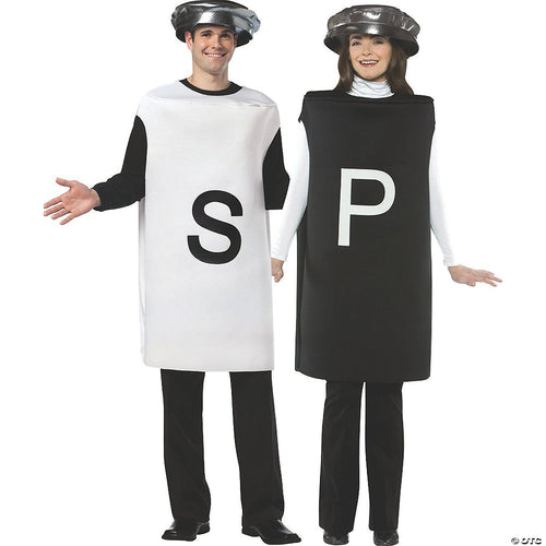Mens | Adult Salt and Pepper Couple Costumes